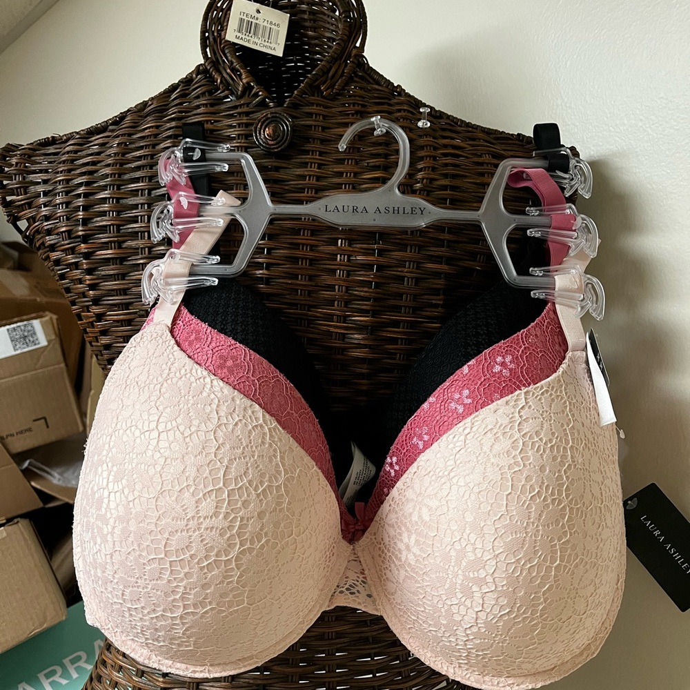 Laura Ashley LS 2598 3pk T shirt Bra 40D